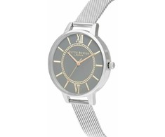 Laikrodis OLIVIA BURTON OB16WD86. Kwarcowy, Kolor pilka. Kobieta.