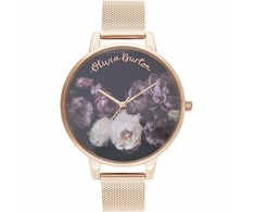 Laikrodis OLIVIA BURTON OB16WG22. Kwarcowy, Kolor juoda. Kobieta.