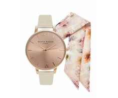 Laikrodis OLIVIA BURTON OBGSET51. Kwarcowy, Kolor rožinė. Kobieta.