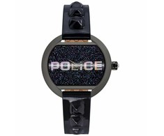 Laikrodis POLICE PL16070BSU03P. Kwarcowy, Kolor juoda. Kobieta.