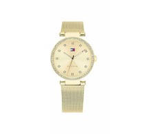 Laikrodis TOMMY HILFIGER 1782507. Kwarcowy, Kolor auksinė. Kobieta.