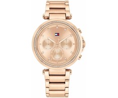 Laikrodis TOMMY HILFIGER 1782705. Kwarcowy, Kolor auksinė. Kobieta.