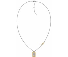 Tommy Hilfiger madingas dvispalvis kaklo papuošalas Layered 2780541