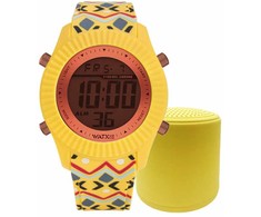 Watx Colors Laikrodis WATXANDCO RELOJ11_M. Kwarcowy, Kolor oranžinė. Kobieta.