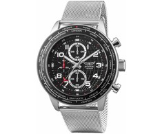Laikrodis AVIATOR AVW79886G407. Kwarcowy, Kolor juoda. Mężczyzna.