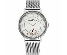 Laikrodis BEN SHERMAN WB034SM. Kwarcowy, Kolor balta. Mężczyzna.