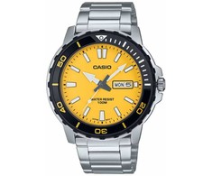 Laikrodis vyrams Casio DIVER Geltona Sidabras