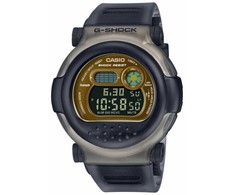 Laikrodis CASIO G-B001MVB-8ER. Kwarcowy, Kolor auksinė. Mężczyzna.