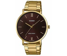 Laikrodis vyrams Casio MINIMAL GOLD - BROWN (Ø 40 mm)
