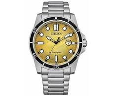 Laikrodis vyrams Citizen AW1816-89X Geltona Sidabras