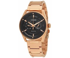 Laikrodis CITIZEN BU4023-54E. Słoneczny, Kolor juoda. Mężczyzna.
