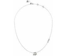 Biżuteria GUESS JUBN04646JWRH. Naszyjnik, Kolor pilka. Kobieta.