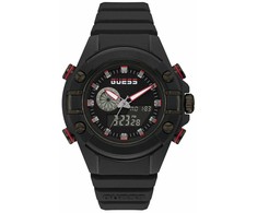 Laikrodis GUESS GW0269G3. Kwarcowy, Kolor juoda. Mężczyzna.