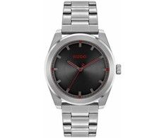 Hugo Boss Laikrodis HUGO 1570175. Kwarcowy, Kolor juoda. Mężczyzna.
