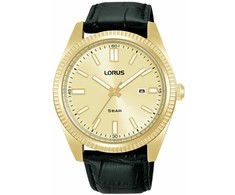 Laikrodis vyrams Lorus RH976QX9 Juoda Auksinis