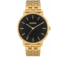 Laikrodis vyrams Nixon Porter Auksas