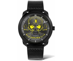 Laikrodis POLICE PL15714JSB02. Kwarcowy, Kolor juoda. Mężczyzna.