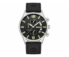 Laikrodis TIMBERLAND TDWGC9001201. Kwarcowy, Kolor juoda. Mężczyzna.