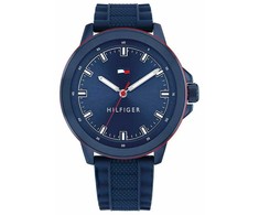 Laikrodis TOMMY HILFIGER 1792022. Kwarcowy, Kolor mėlyna. Mężczyzna.