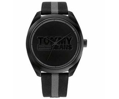 Laikrodis TOMMY HILFIGER 1792039. Kwarcowy, Kolor juoda. Mężczyzna.