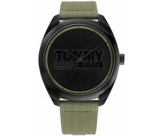 Laikrodis TOMMY HILFIGER 1792040. Kwarcowy, Kolor juoda. Mężczyzna.
