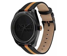 Laikrodis TOMMY HILFIGER 1792042. Kwarcowy, Kolor juoda. Mężczyzna.