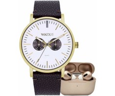 Watx Colors Laikrodis WATXANDCO RELOJ8_44. Kwarcowy, Kolor balta. Mężczyzna.