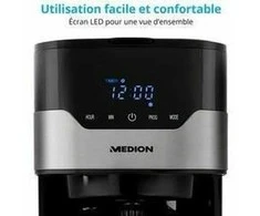 Medion MD 18458 kavos aparatas su termosu