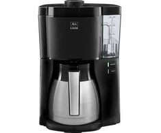 Melitta Look Therm lašinis kavos aparatas su terminiu ąsočiu, 1,25 l, 1080 W, juodas