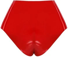 Latex Slip raudona M