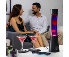 Stalinė lempa InnovaGoods InnovaGoods LAMPA LAVA Z GŁOŚNIKIEM Maglamp Juodas