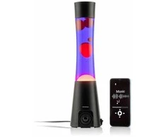 Stalinė lempa InnovaGoods InnovaGoods LAMPA LAVA Z GŁOŚNIKIEM Maglamp Juodas