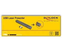 Delock USB lazerinis Presenter antracito