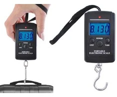 Virtuvinės svarstyklės Led bagažo svoris - 40 kg