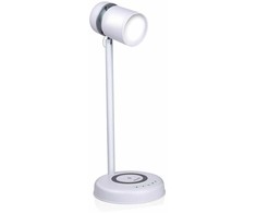Šviestuvas stalinis LED 3IN1 13x13x35cm (įkrovikl, kolonėl) GRUNDIG 871125247255
