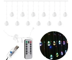 LED šviesos užuolaidos