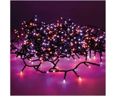 El. lauko girlianda LUMINEO Primary Tree, 500 LED, 3,6W, violetinės/oranžinės sp., 11 m