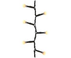 LED žibintų vainikas Lumineo Cherry Compact Balta (14 m)