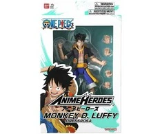 Bandai ANIME HEROES One Piece figūrėlė su priedais, 16 cm - Monkey D. Luffy (Dressrosa Version)