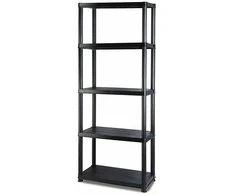 Lentyna Marbueno Juoda Plastmasinis 31 x 171 x 61 cm