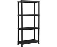 Lentyna Marbueno Juoda Plastmasinis 31 x 131 x 61 cm