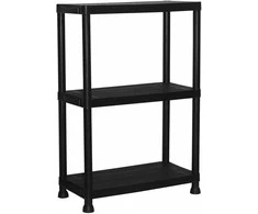 Lentyna Marbueno Juoda Plastmasinis 31 x 91 x 61 cm