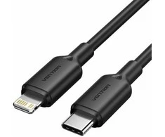 Kabelis USB Vention USB-C - Lightning 2 m Juodas (S9913820)