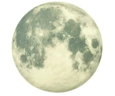 Lipdukas MOON šviečia tamsoje