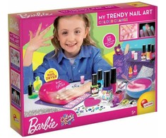 Lisciani Vaikiška Barbie lempa manikiūrui su spalvą keičiantiais lakais