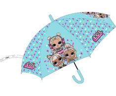 LOL Surprise Confetti vaikiškas pusiau automatinis skėtis √ò74 cm