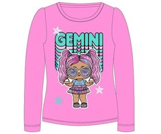 LOL Surprise Gemini vaikiški marškinėliai ilgomis rankovėmis 128 cm