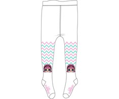 LOL Surprise Style baltos vaikiškos pėdkelnės 3-4 metų amžiaus / 98-104 cm