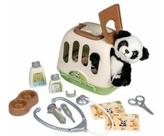 Pandos nešioklė vaikams su veterinaro rinkiniu Smoby