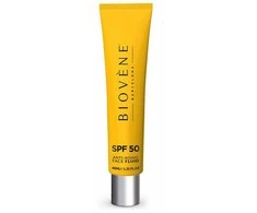 „Biovene“ hialurono rūgšties senėjimą stabdantis skystis veidui su SPF50, 40 ml